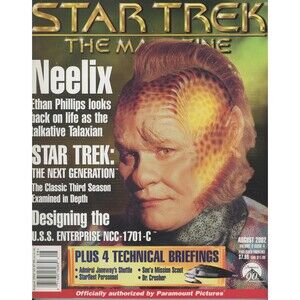 Star Trek The Magazine 2002 August Neelix NCC-1701-C Janeway's Shuttle C-9